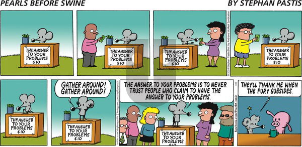 Pearls Before Swine - Sunday September 22, 2024 Comic Strip