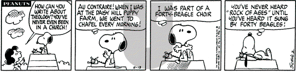 Peanuts - Friday August 13, 1976 Comic Strip
