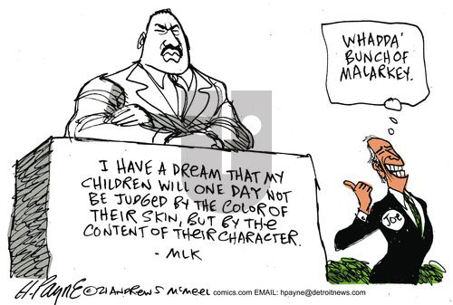 Henry Payne on Sunday January 17, 2021 Comic Strip