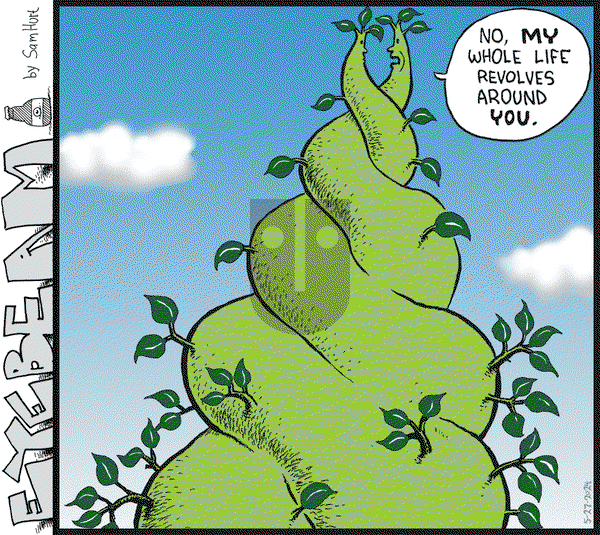 Eyebeam on Monday May 27, 2024 Comic Strip