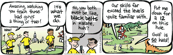 JumpStart on Monday July 6, 2020 Comic Strip