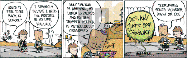 Wallace the Brave on Thursday September 14, 2017 Comic Strip