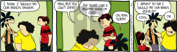 The Buckets on Saturday July 19, 2014 Comic Strip