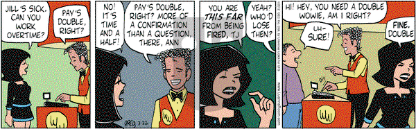 Luann on Thursday March 22, 2012 Comic Strip