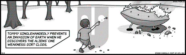 F Minus on Thursday December 4, 2008 Comic Strip