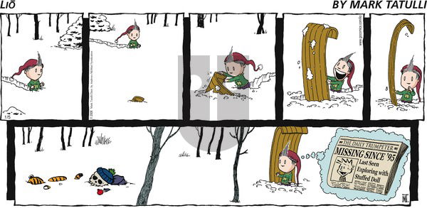 Lio on Sunday January 5, 2020 Comic Strip