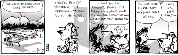 Barkeater Lake on Thursday October 6, 2011 Comic Strip