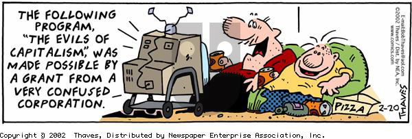 Frank and Ernest on Wednesday February 20, 2002 Comic Strip