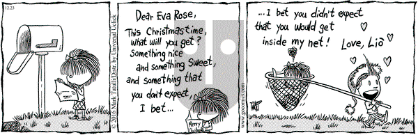 Lio on Friday December 23, 2016 Comic Strip