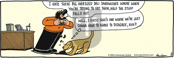 Overboard on Wednesday April 10, 2013 Comic Strip