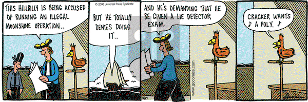 Overboard on Thursday August 17, 2006 Comic Strip