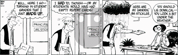 Mr. Lowe on Wednesday November 13, 2024 Comic Strip
