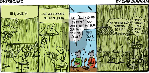 Overboard on Sunday July 6, 2014 Comic Strip