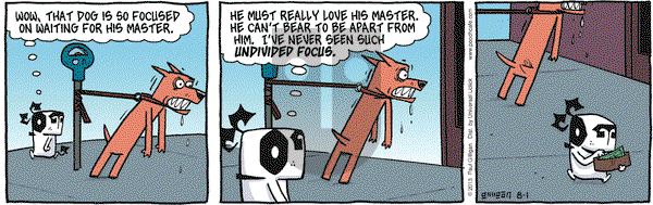 Pooch Cafe on Thursday August 1, 2013 Comic Strip