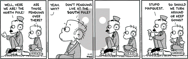 FoxTrot - Thursday December 23, 2004 Comic Strip