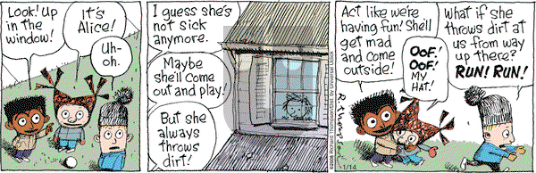 Cul de Sac on Monday January 14, 2013 Comic Strip