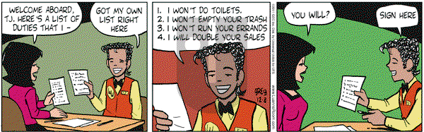Luann on Thursday December 8, 2011 Comic Strip