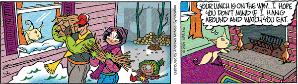 Rose is Rose on Saturday January 2, 2021 Comic Strip