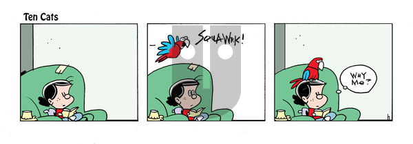 Ten Cats on Wednesday May 7, 2025 Comic Strip