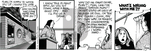 For Better or For Worse on Saturday April 6, 2002 Comic Strip
