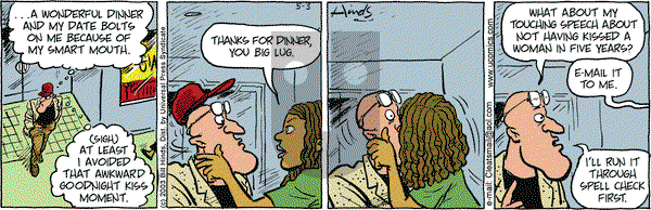 Cleats on Saturday May 3, 2003 Comic Strip