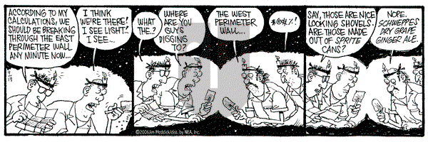 Monty on Tuesday September 19, 2006 Comic Strip