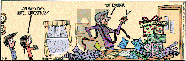 Grand Avenue on Wednesday December 15, 2010 Comic Strip