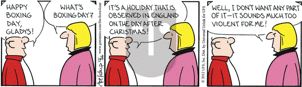 The Born Loser on Wednesday December 26, 2012 Comic Strip