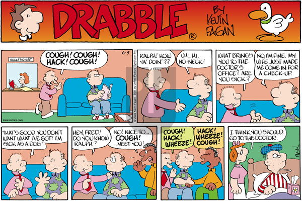 Drabble on Sunday June 5, 2005 Comic Strip