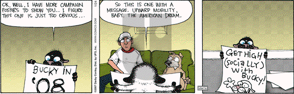 Get Fuzzy on Wednesday January 24, 2007 Comic Strip