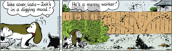 Fred Basset on Monday April 6, 2015 Comic Strip