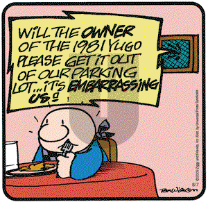 Ziggy on Friday August 7, 2009 Comic Strip