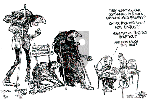 Pat Oliphant on Thursday July 7, 2011 Comic Strip