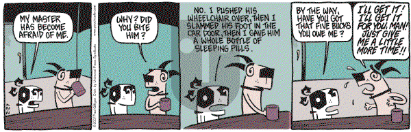 Pooch Cafe on Tuesday February 27, 2007 Comic Strip