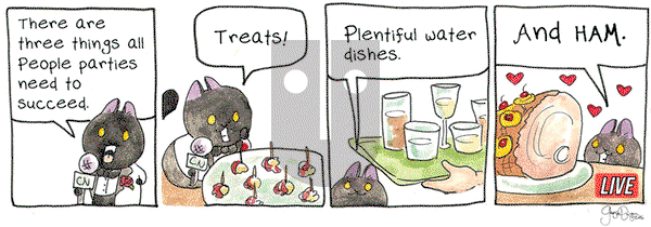 Breaking Cat News on Wednesday August 3, 2016 Comic Strip