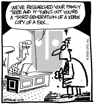 Reality Check on Wednesday October 29, 2003 Comic Strip