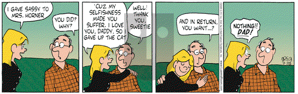 Luann on Tuesday February 28, 2006 Comic Strip