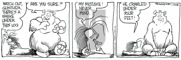 The Grizzwells on Tuesday January 15, 2002 Comic Strip