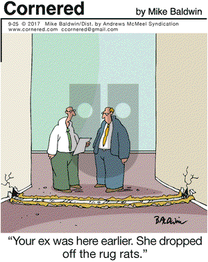 Cornered on Monday September 25, 2017 Comic Strip