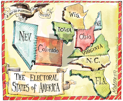 Matt Wuerker - Wednesday November 7, 2012 Comic Strip