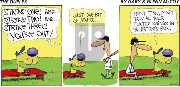 The Duplex on Sunday September 15, 2019 Comic Strip