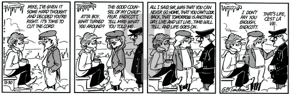 Doonesbury on Monday December 30, 1985 Comic Strip