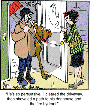 Marmaduke on Friday December 12, 2008 Comic Strip
