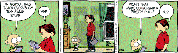 The Buckets on Wednesday August 19, 2009 Comic Strip