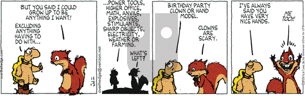 Over the Hedge on Thursday November 15, 2012 Comic Strip