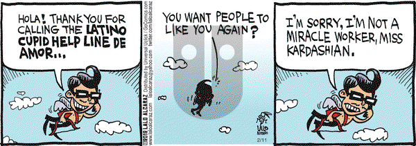 La Cucaracha on Saturday February 11, 2012 Comic Strip