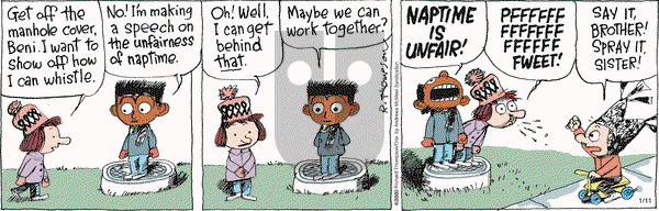 Cul de Sac on Friday January 11, 2019 Comic Strip