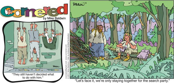 Cornered on Sunday July 23, 2017 Comic Strip