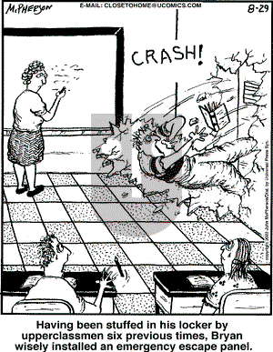 Close to Home - Friday August 29, 2003 Comic Strip