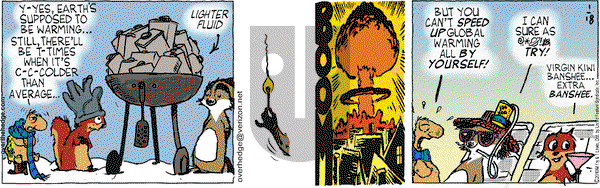 Over the Hedge on Monday January 18, 2010 Comic Strip